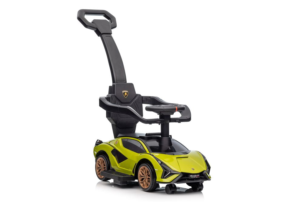 Lamborghini Qls-996t Ride-on With Pusher Green