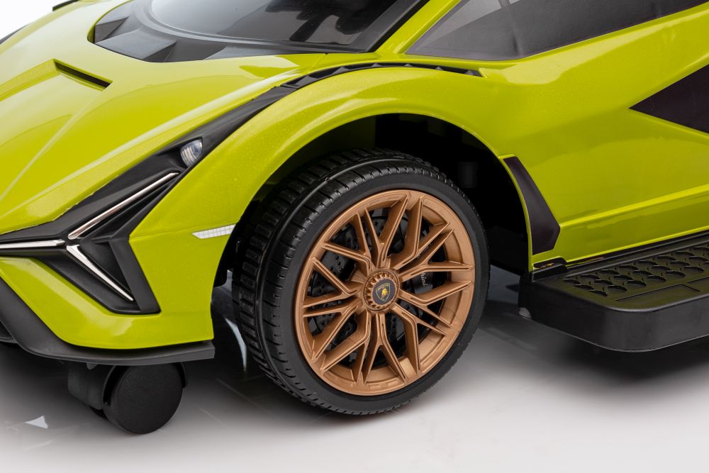 Lamborghini Qls-996t Ride-on With Pusher Green