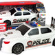 Sports Car Opening Trunk Police Lights Sounds White 1:16