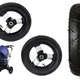 Plastic Wheel With Rubber Tire (inflatable) Pro700 Rear