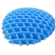 Blue Fidget Toy Anti-stress Flexible Sensory 10 Cm