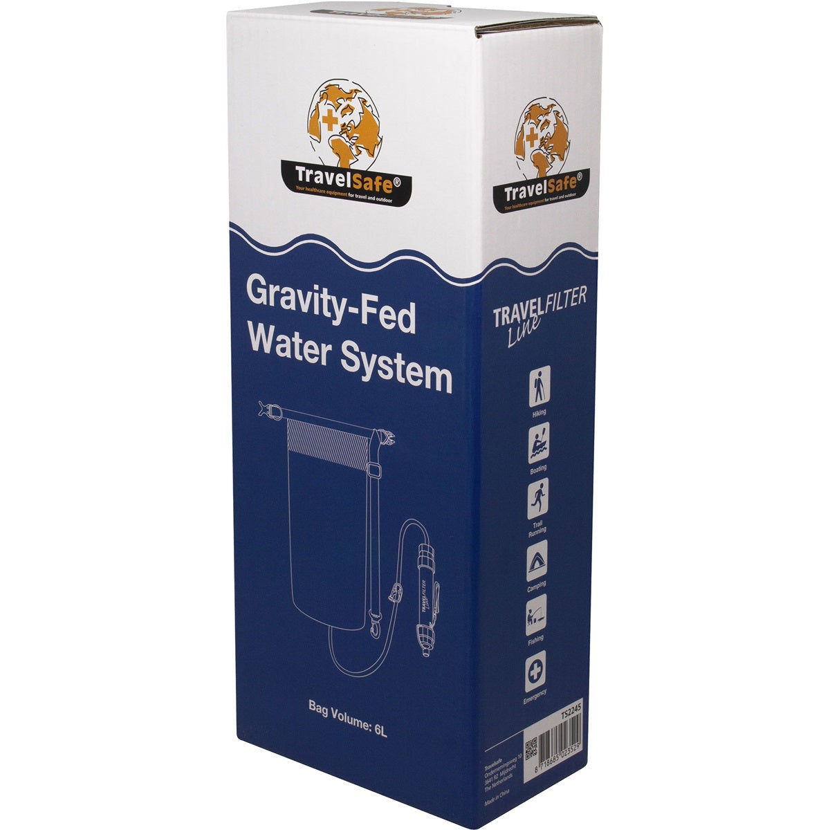 Travelsafe Travelline Bolsa De Agua 6l + Filtro