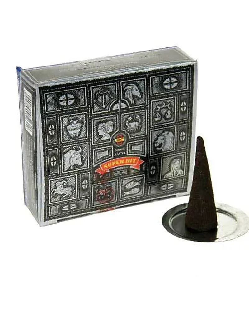 Cones de Incenso Nag Champa Super Hit - 20 G