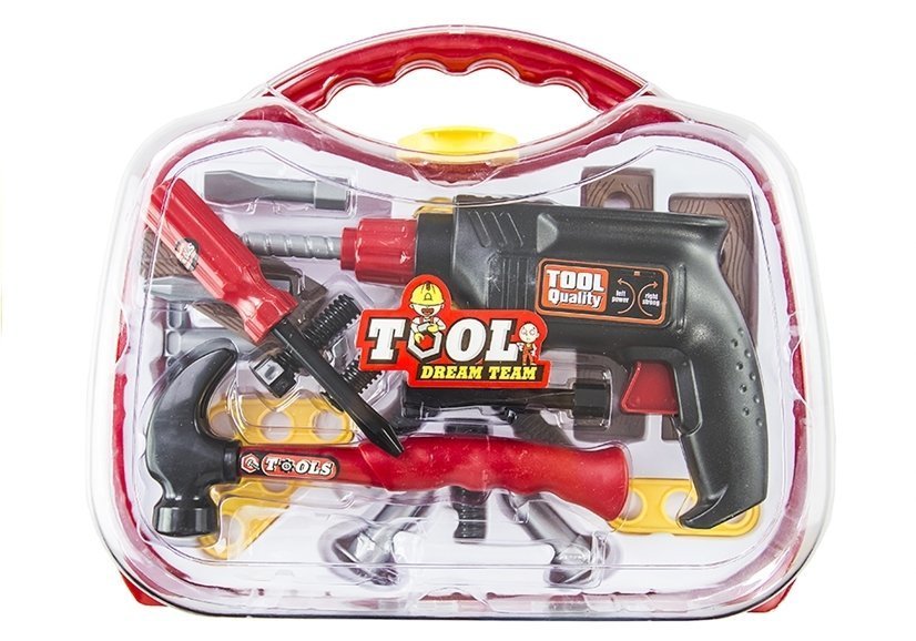 Big 22 Pcs Tool Set Kit Diy Mechanic In A Suitcase Creative Construction Toy