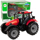 Small Farm Tractor With Opening Hood Red 13 Cm
