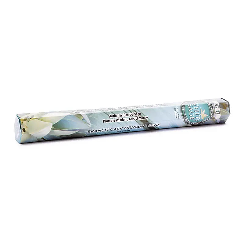 Rökelse Vit Sage Hexagon Paket - 20 G Set med 3 st