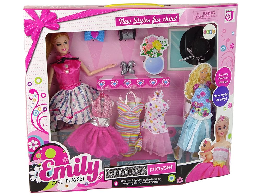 Baby Doll Emily Accessories Removable Dresses