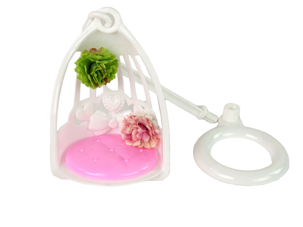 Baby Bábika Emily Swing Flowers