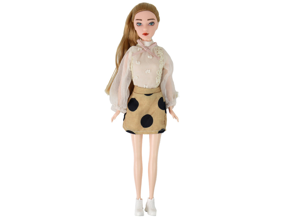 Children's Doll Emily With Guitar Glasses Long Blonde Hair Kitten