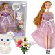 Emily Long Hair White Cat Baby Doll