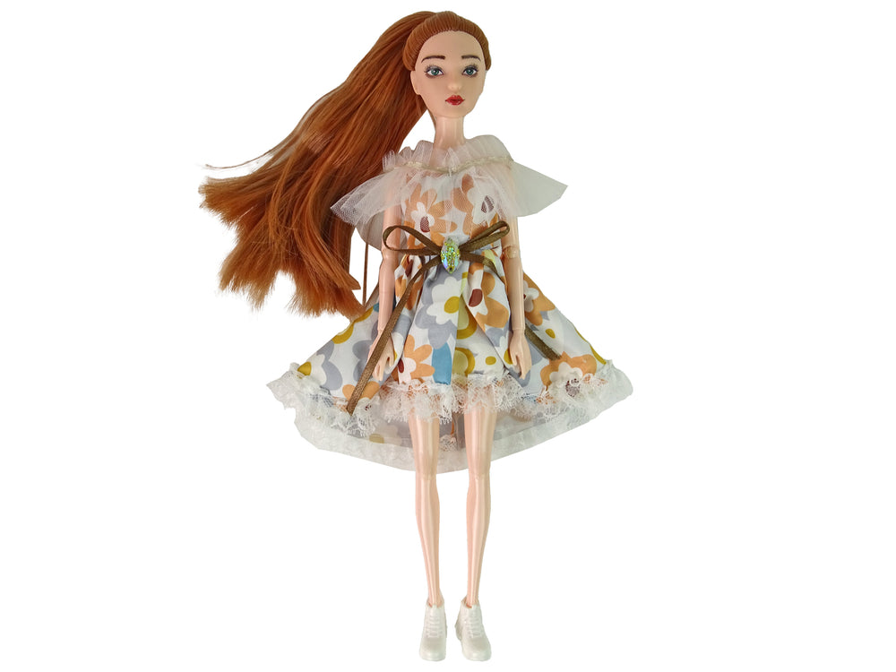 Baby Doll Emily Autumn Red Hair Flowers