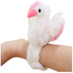 Plush Swan Mascot Wristband Bracelet Hand White