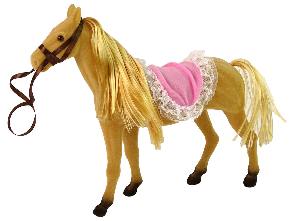 Doll Rider With Brown Pony Figures.