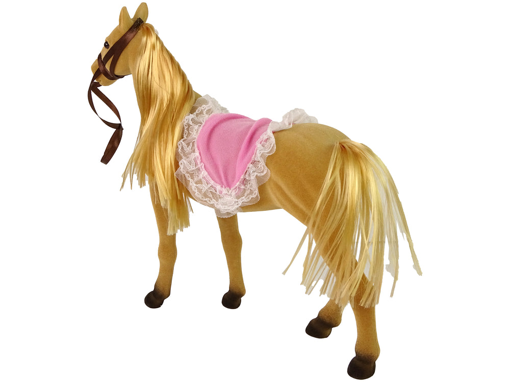 Doll Rider With Brown Pony Figures.