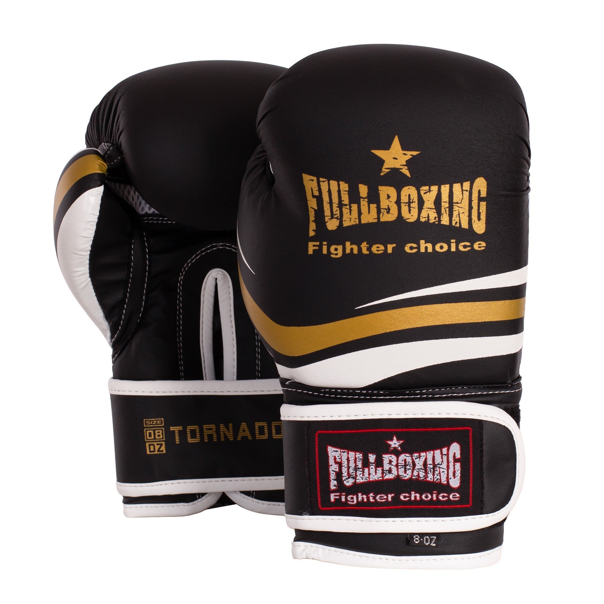 Boxningshandskar Fullboxing Tornado Svart/Dorado