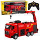 Huina Rc Fire Truck With Crane And Water Cannon 1:18