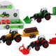 Tractor With Trailer Excavator Bulldozer Agricultural Machine 3 Colors