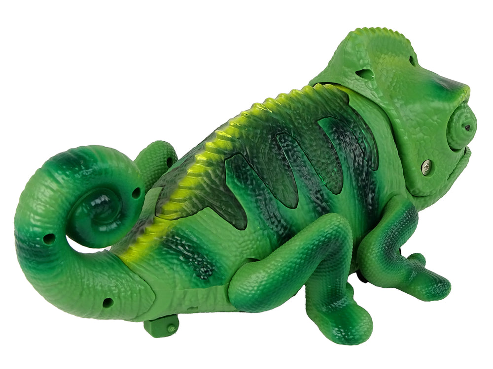 Remote Controlled Chameleon Green Light 28 Cm
