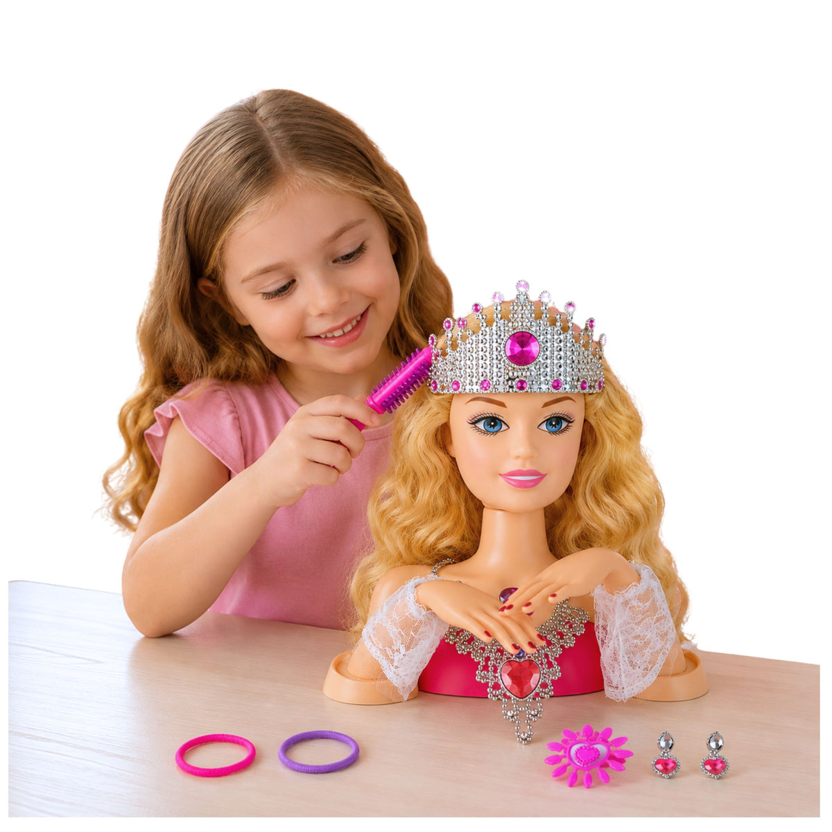 Beauty Mode Styling Hoofd Pop Accessoires Sieraden