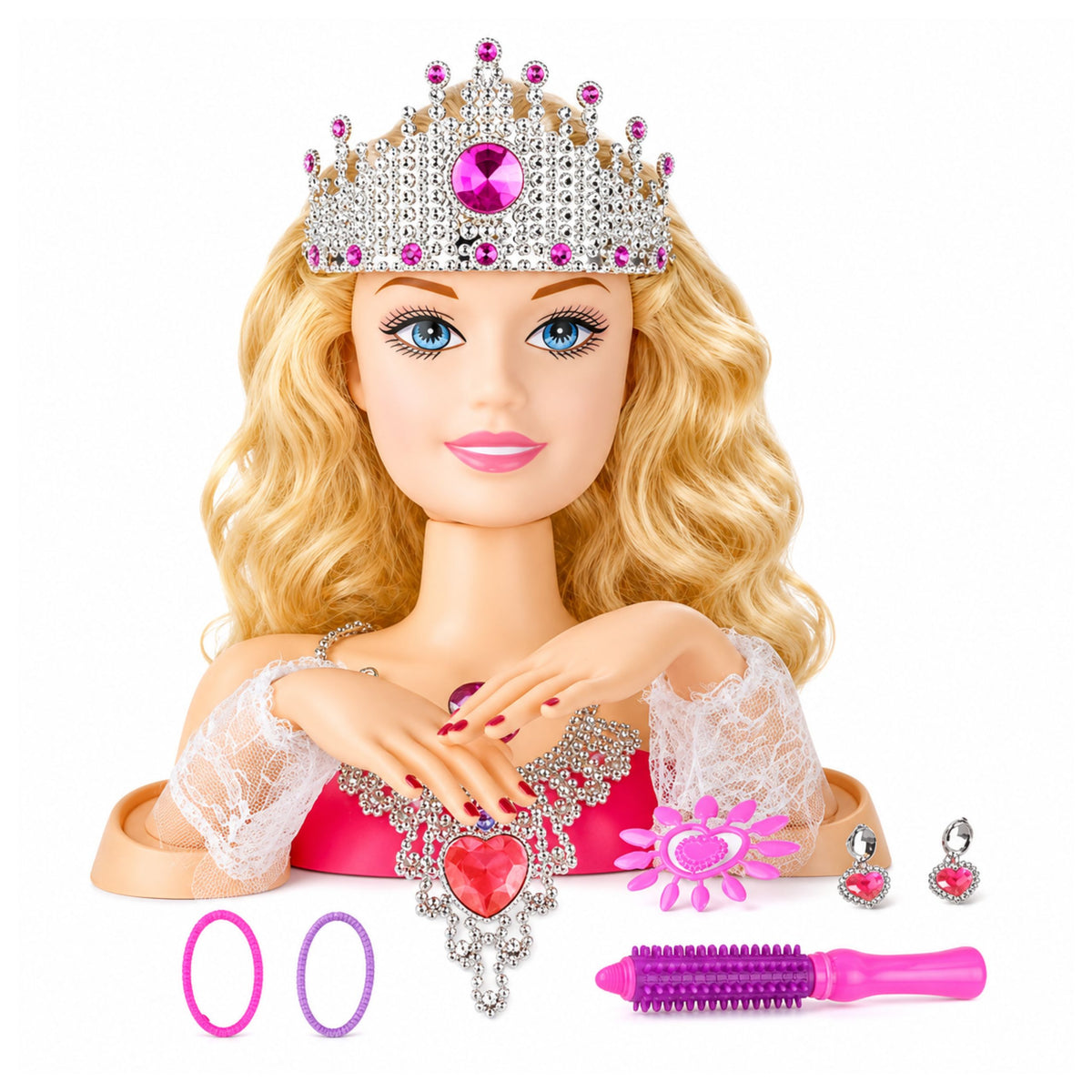 Beauty Mode Styling Hoofd Pop Accessoires Sieraden