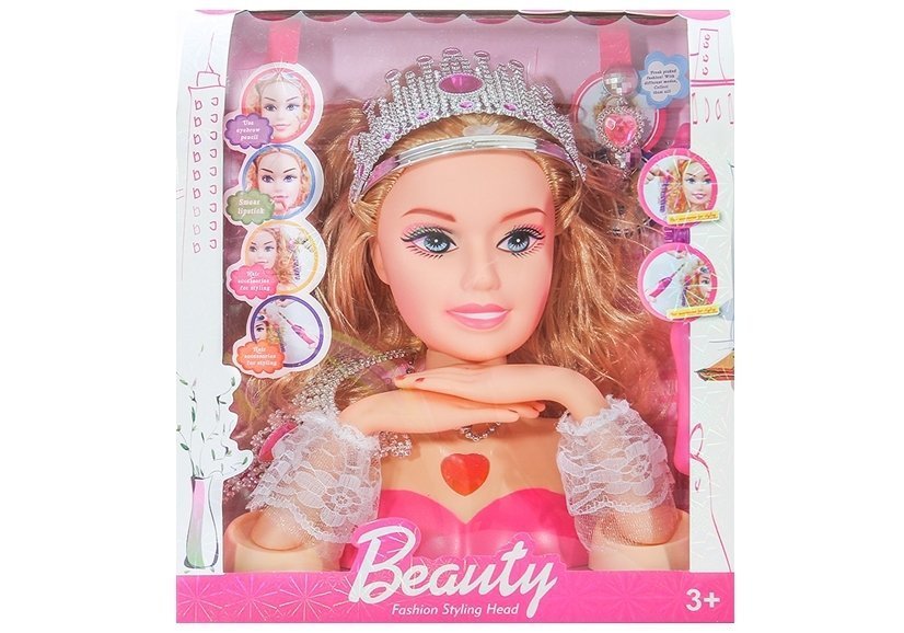 Beauty Fashion Styling Head Doll Accessories Jewellery