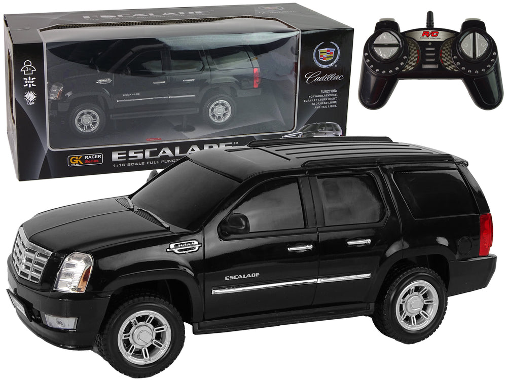 Cadillac Escalade R/c Car Black Lights Sound 1:16