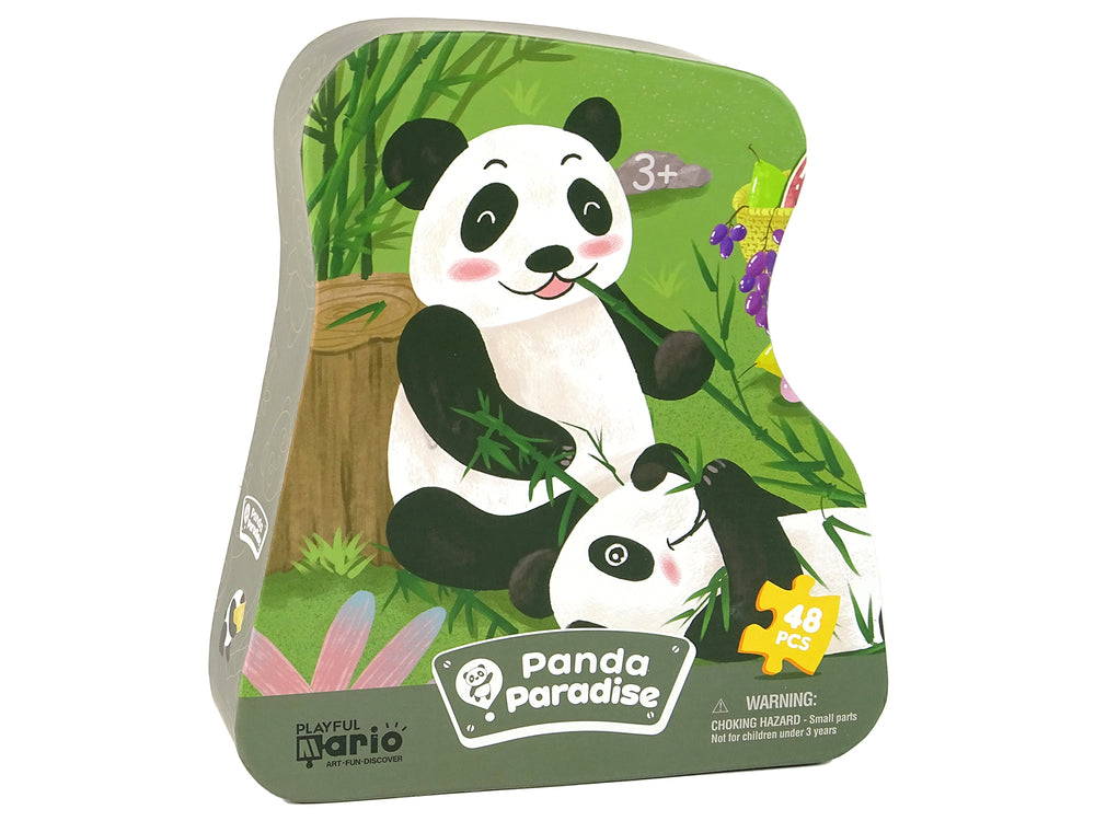 Bamboo Forest Panda Puzzle 48 Elements