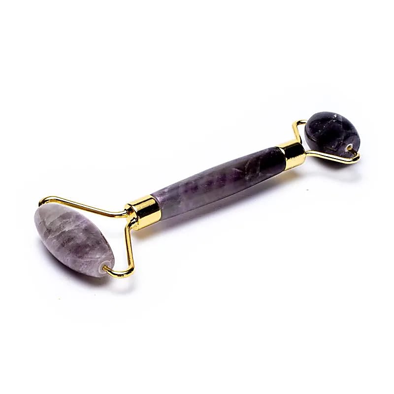 Ametystový masážní váleček - 14 cm