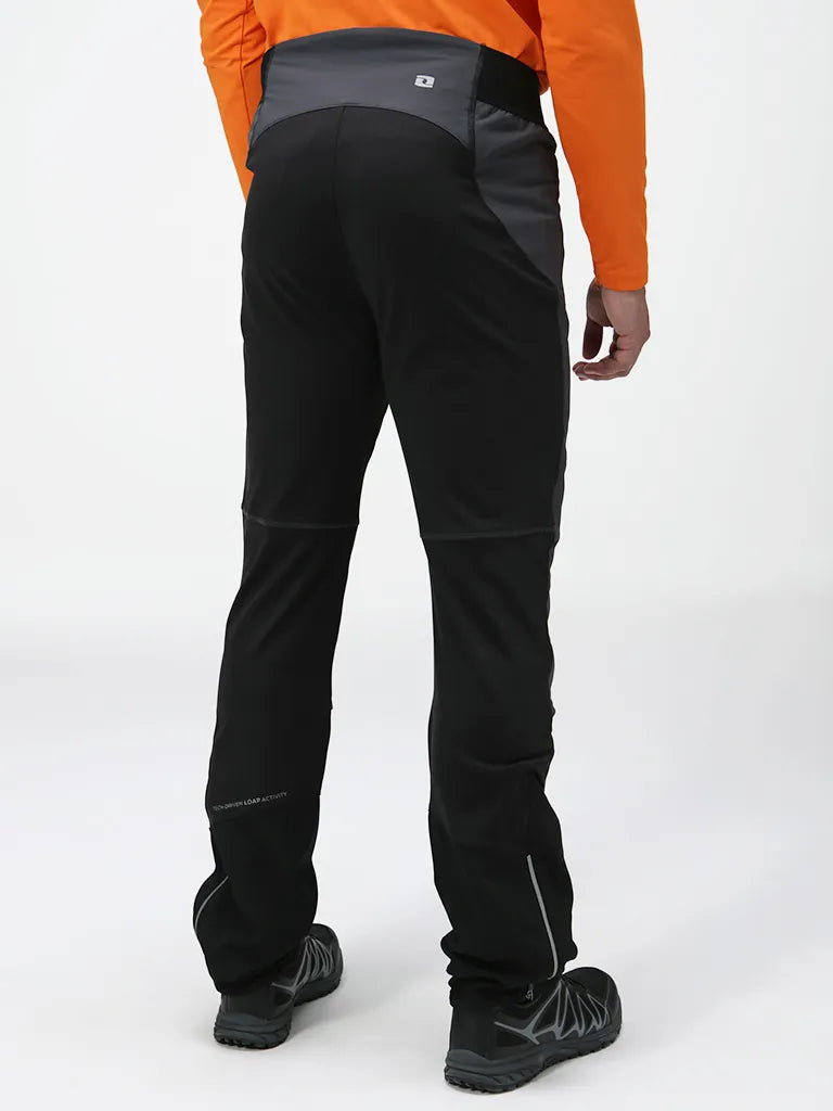 Męskie spodnie outdoorowe loap miejski zielony szary 2xl