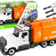 Garbage Truck For Unscrewing And Twisting Accessories Orange