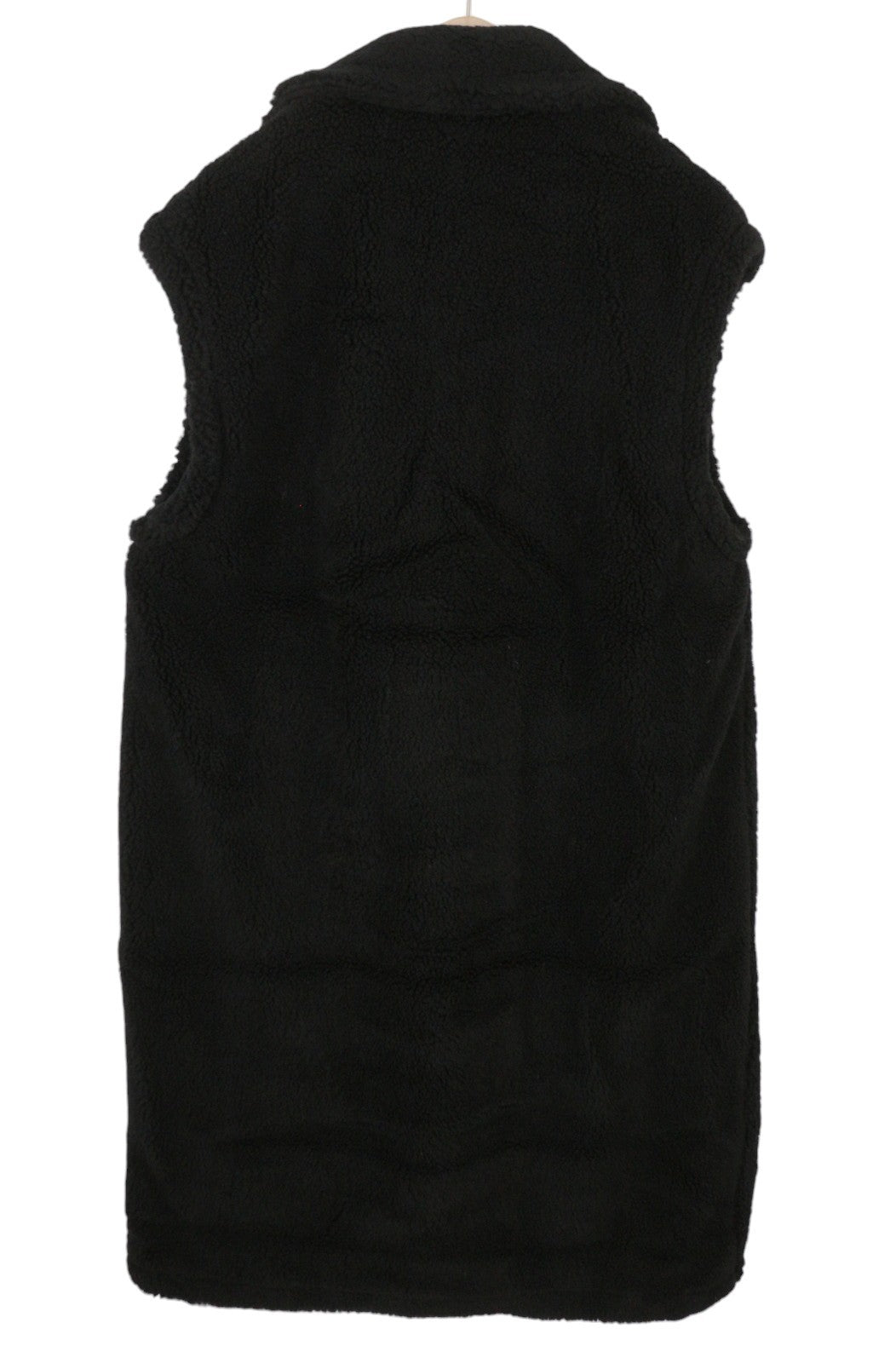 Desigual Abrig Cameron Women Waistcoatblack Wool Blend Fluffy Double Breasted