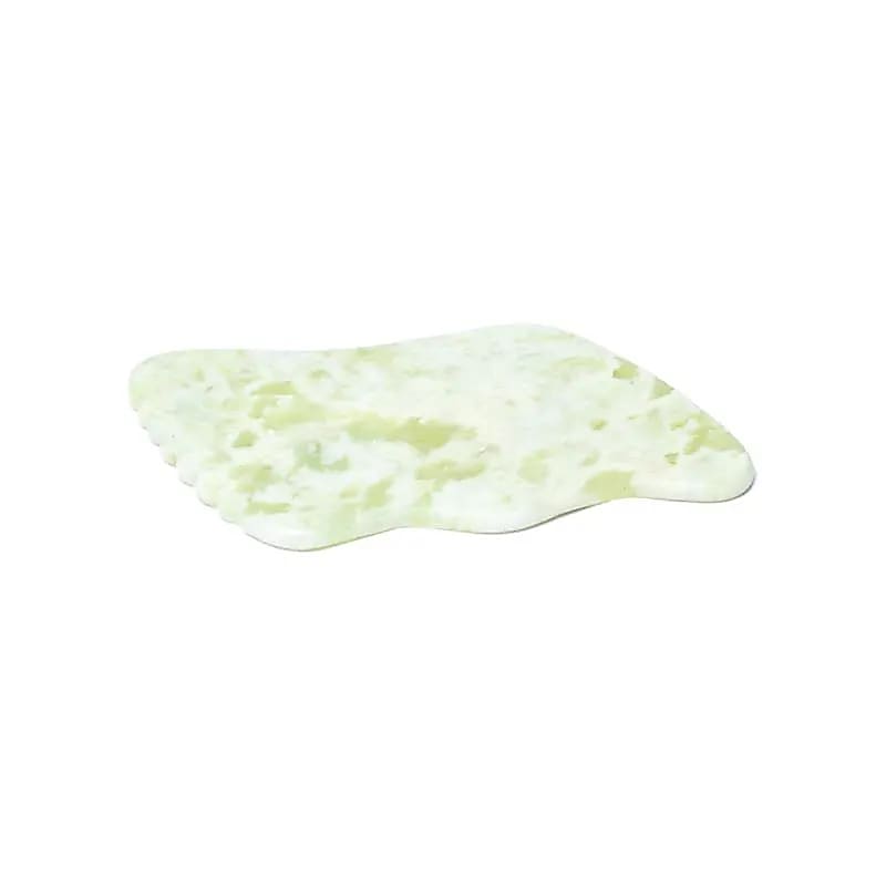 Xinyi Jade Gua Sha Massage Stone Wave --set Of 2 Pcs - 44g; 9cm