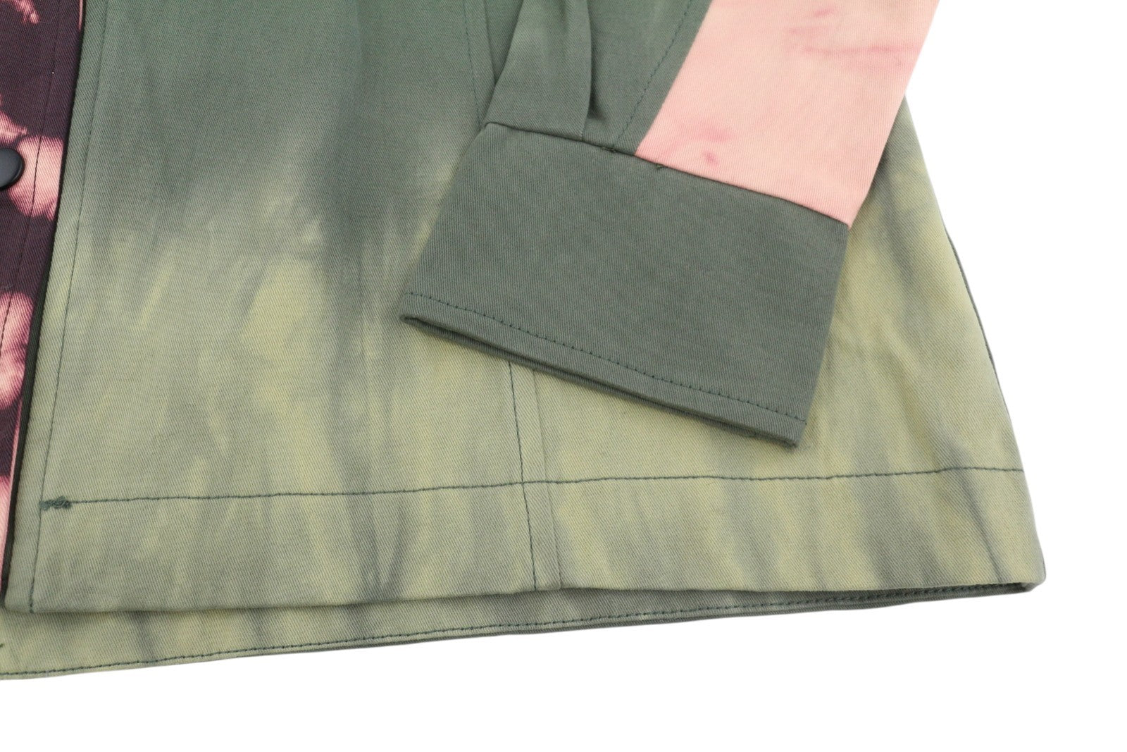 Desigual Chaq Safford Women Jacketgreen Patterned Hooded Lightweight Mid