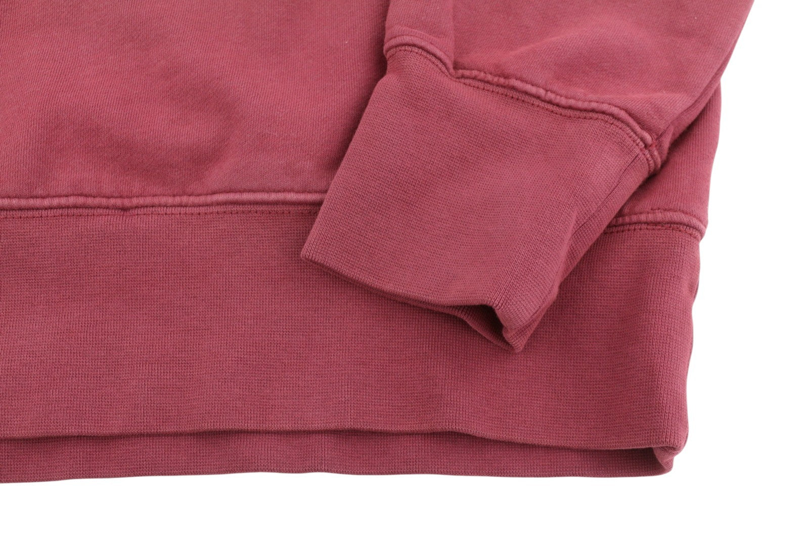 American Eagle Outfitters Uomo Felpa con cappuccio rossa Tasca a marsupio oversize da indossare