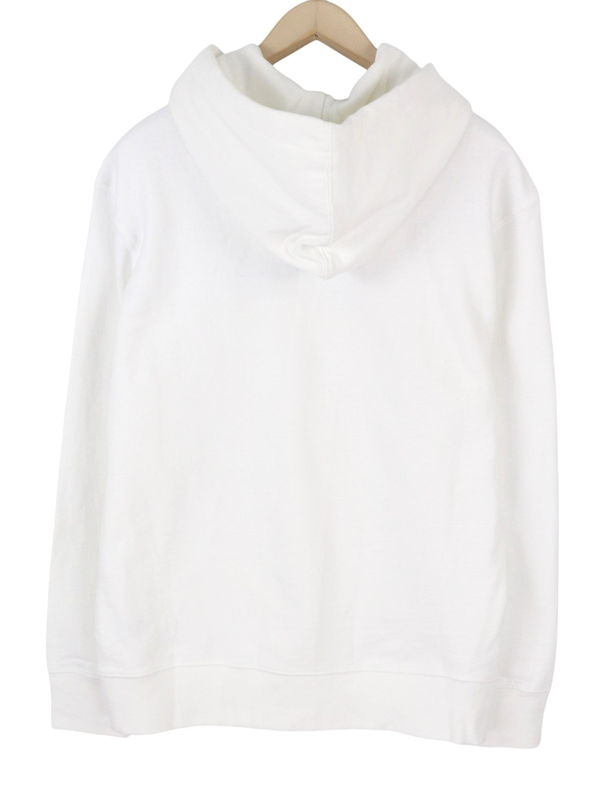 American Eagle Outfitters Men Hoodiewhite Kangaroo Pocket Pull On