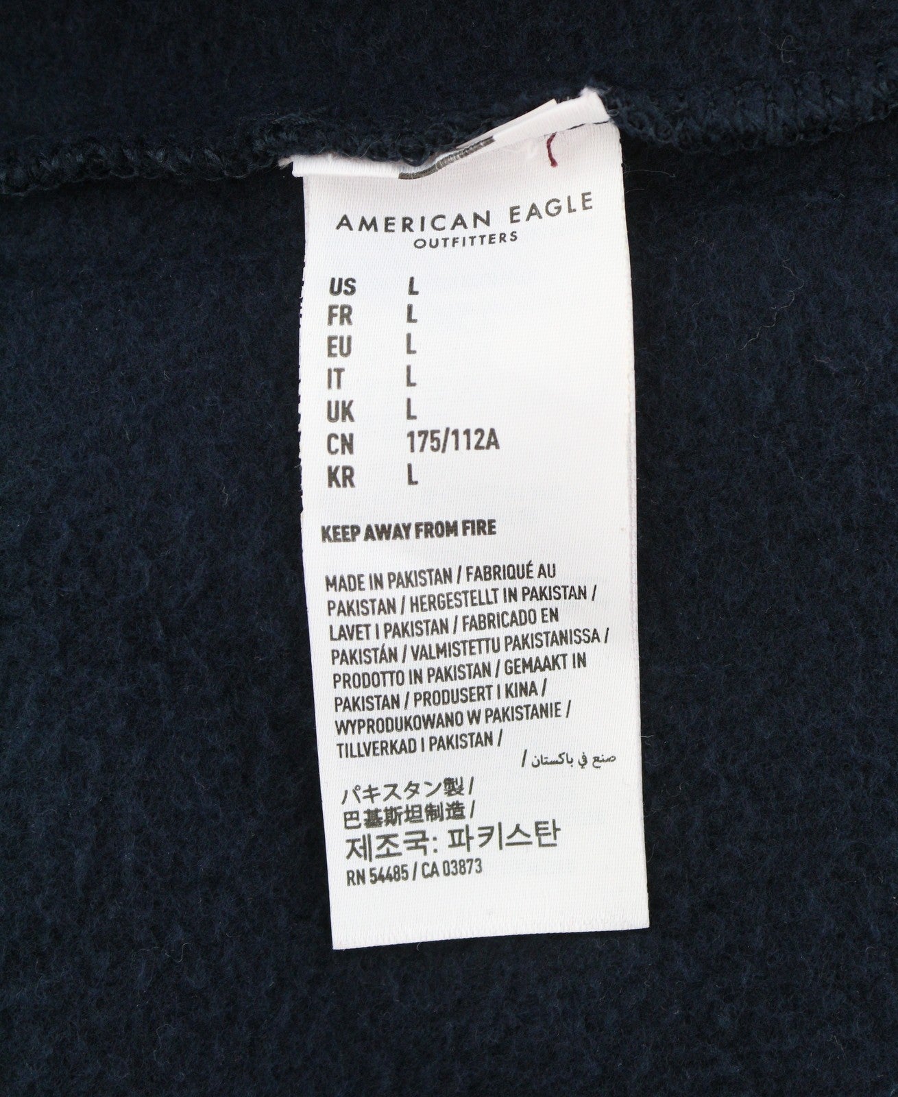 American Eagle Outfitters Men Hoodiedark Blue Kangaroo Pocket Super Soft