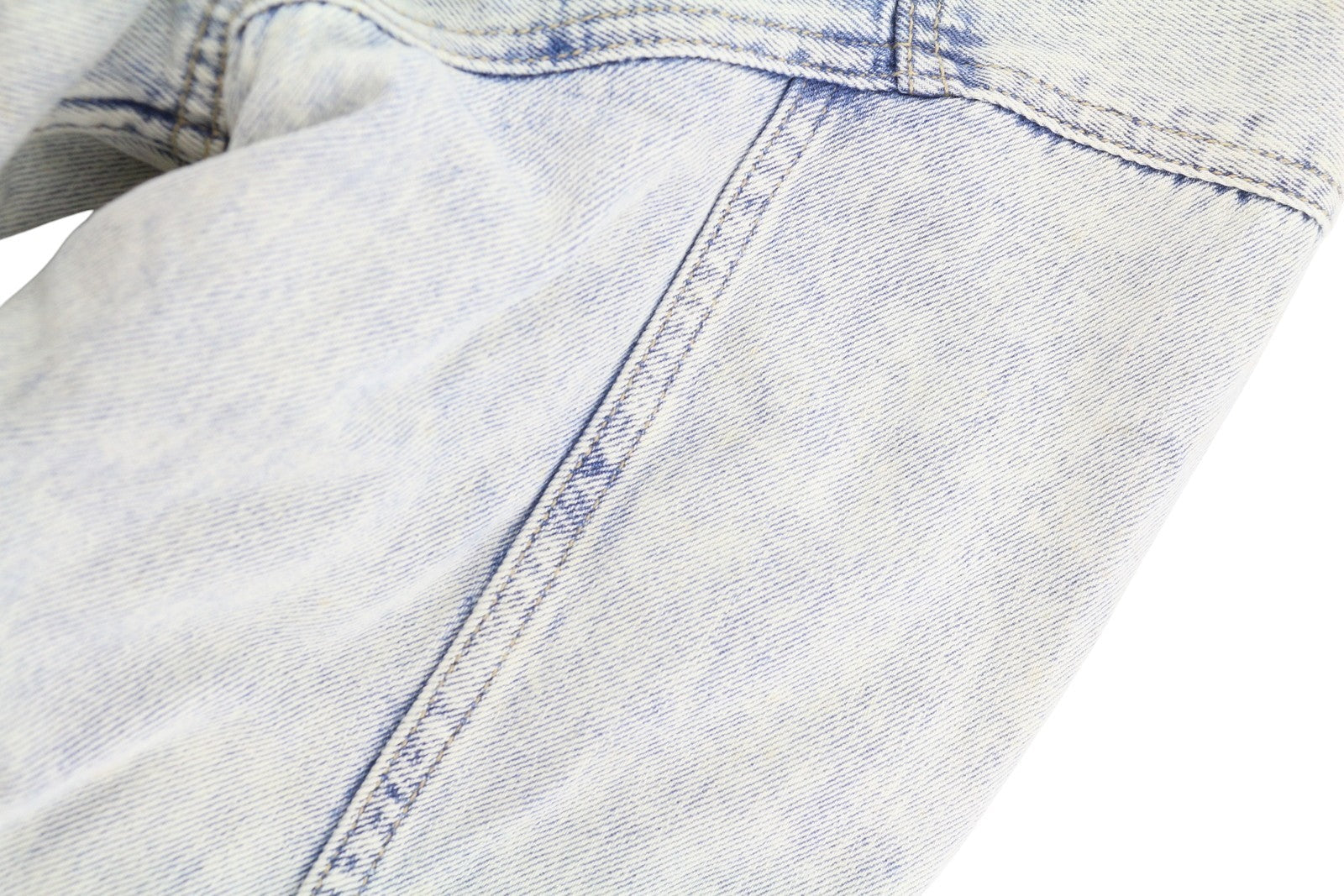 American Eagle Outfitters Women Jacketblue Faded Sherpa Lined Denim Trucker