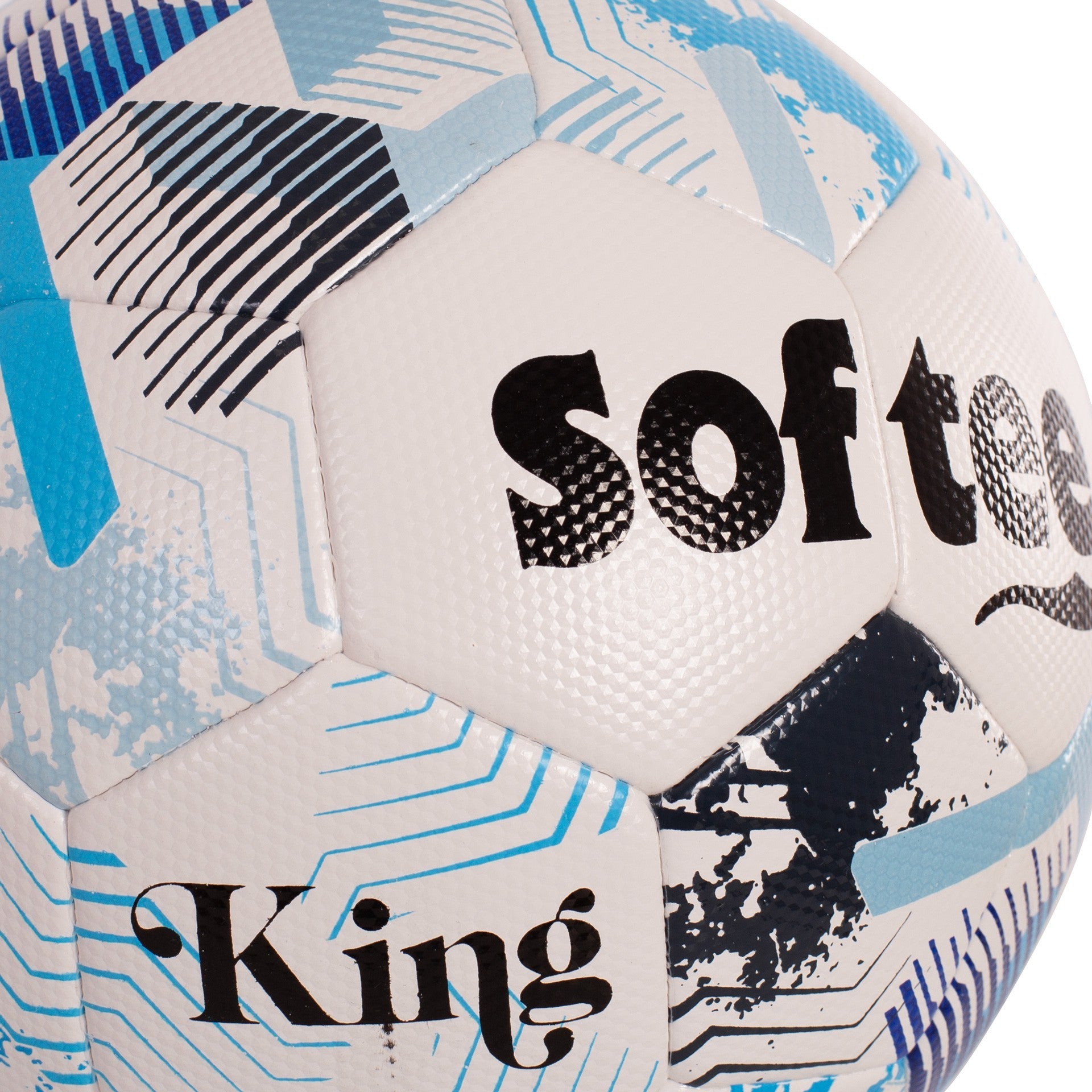 Voetbalbal Softee King Blanco/Azul