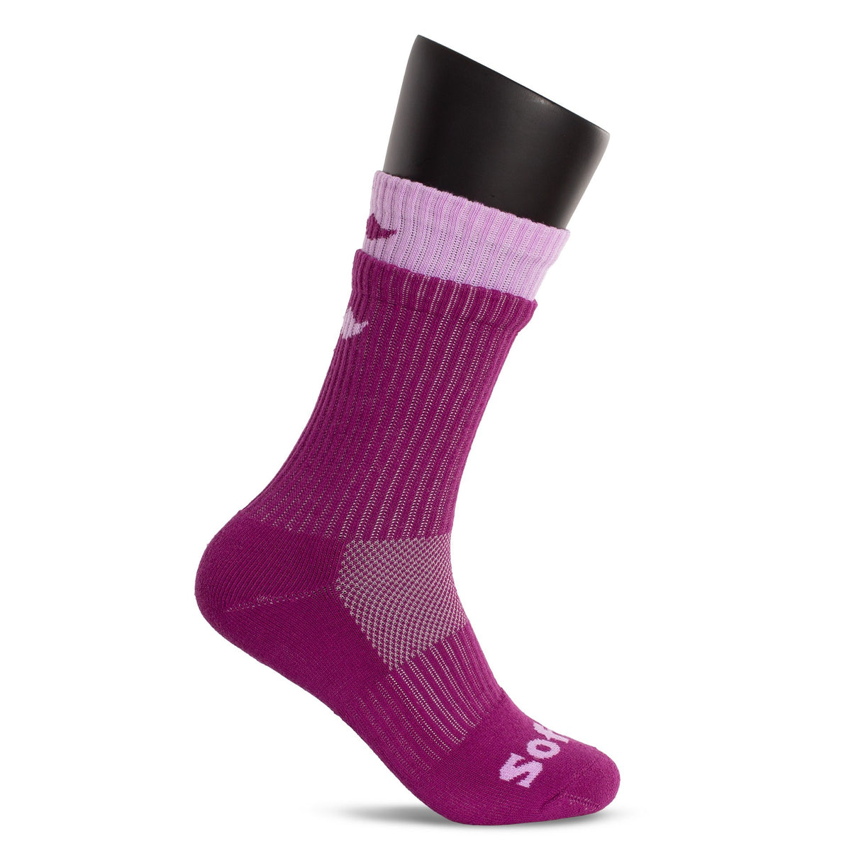 Calcetines Softee Doble Morado 35-38
