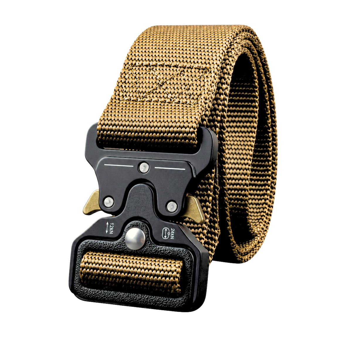 Cintura tattica militare nera 120 x 3,8 cm