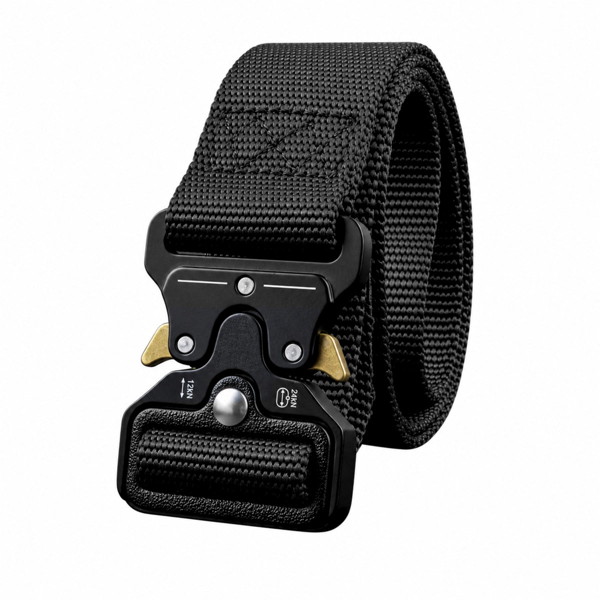 Cintura tattica militare nera 120 x 3,8 cm