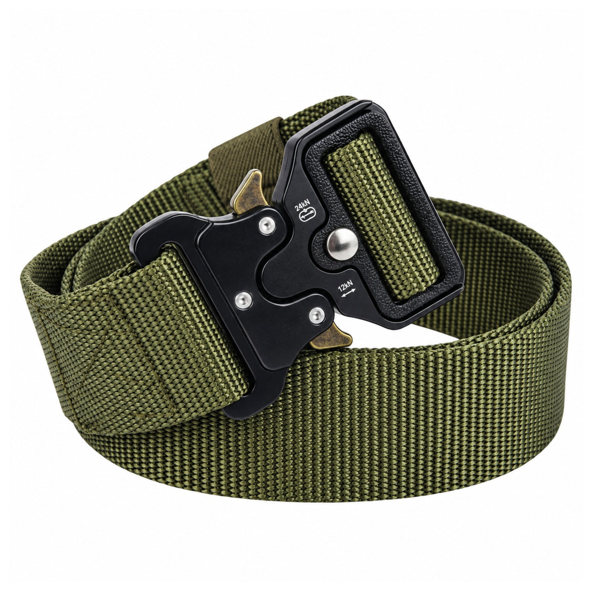Cintura tattica militare nera 120 x 3,8 cm