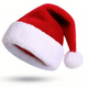 Santa Hat Christmas With Pompom Red 35 X 28 X 28cm
