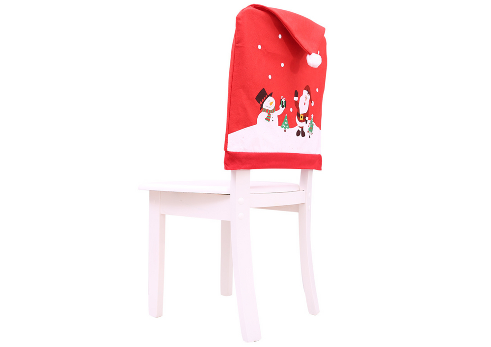 Chair Cover Christmas Red 60cm X 48cm 1pc.