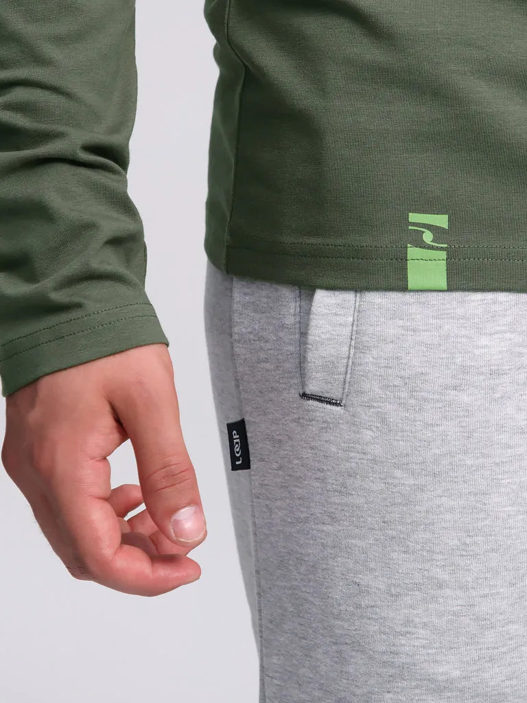 T-shirt męski Loap Alek Zielony