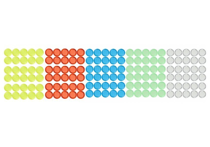 Set da gioco per bingo in metallo Macchina per lotteria con carte riutilizzabili