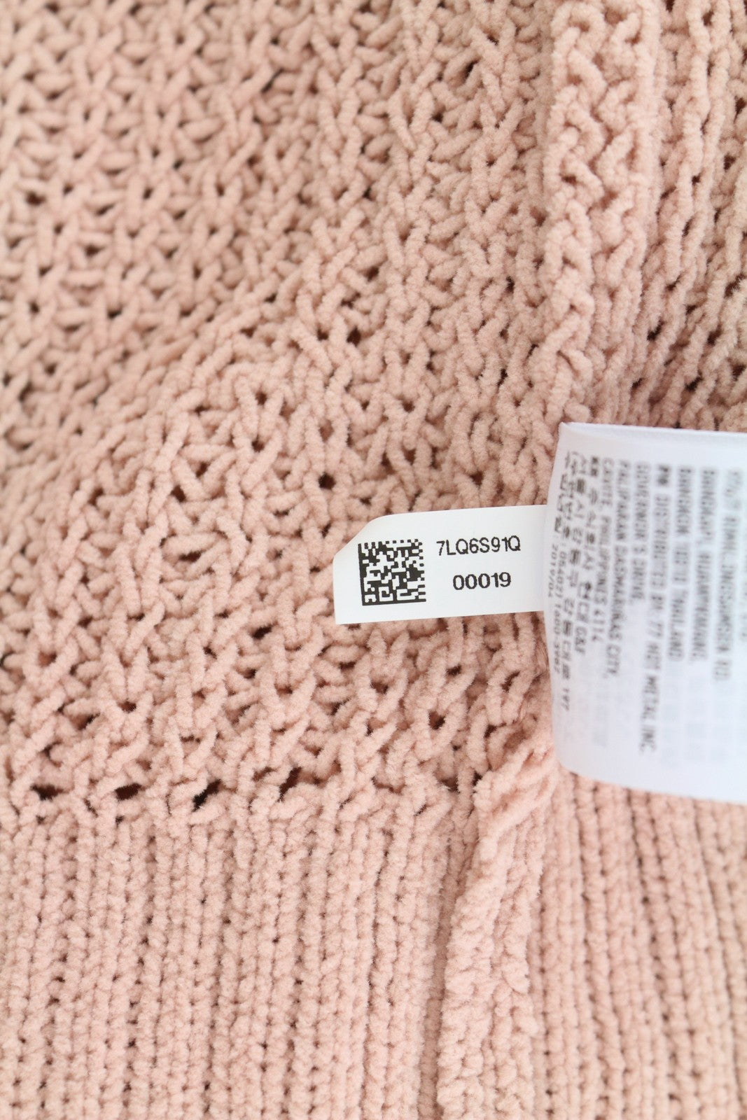 American Eagle Outfitters Dames Jumperroze kabelgebreid oversized vest
