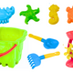 Sand Toy Set Bucket Castle Grinder 9 El
