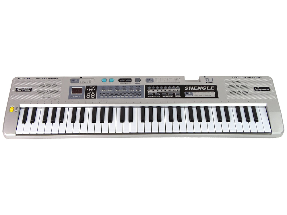 Keyboard Mq-6110 Microphone Organ 61 Keys
