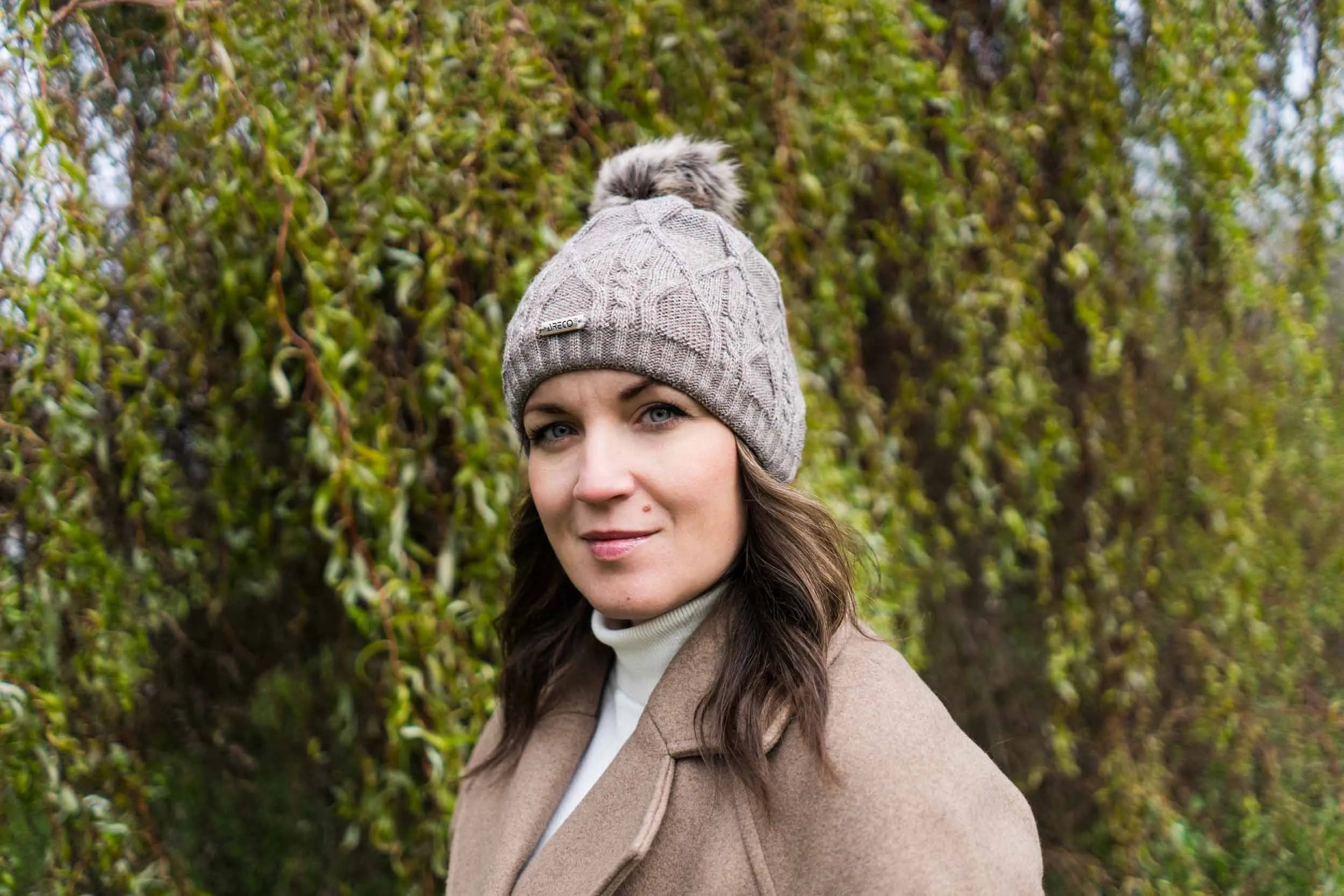 Women's Hat Areco Brown Uni Brown